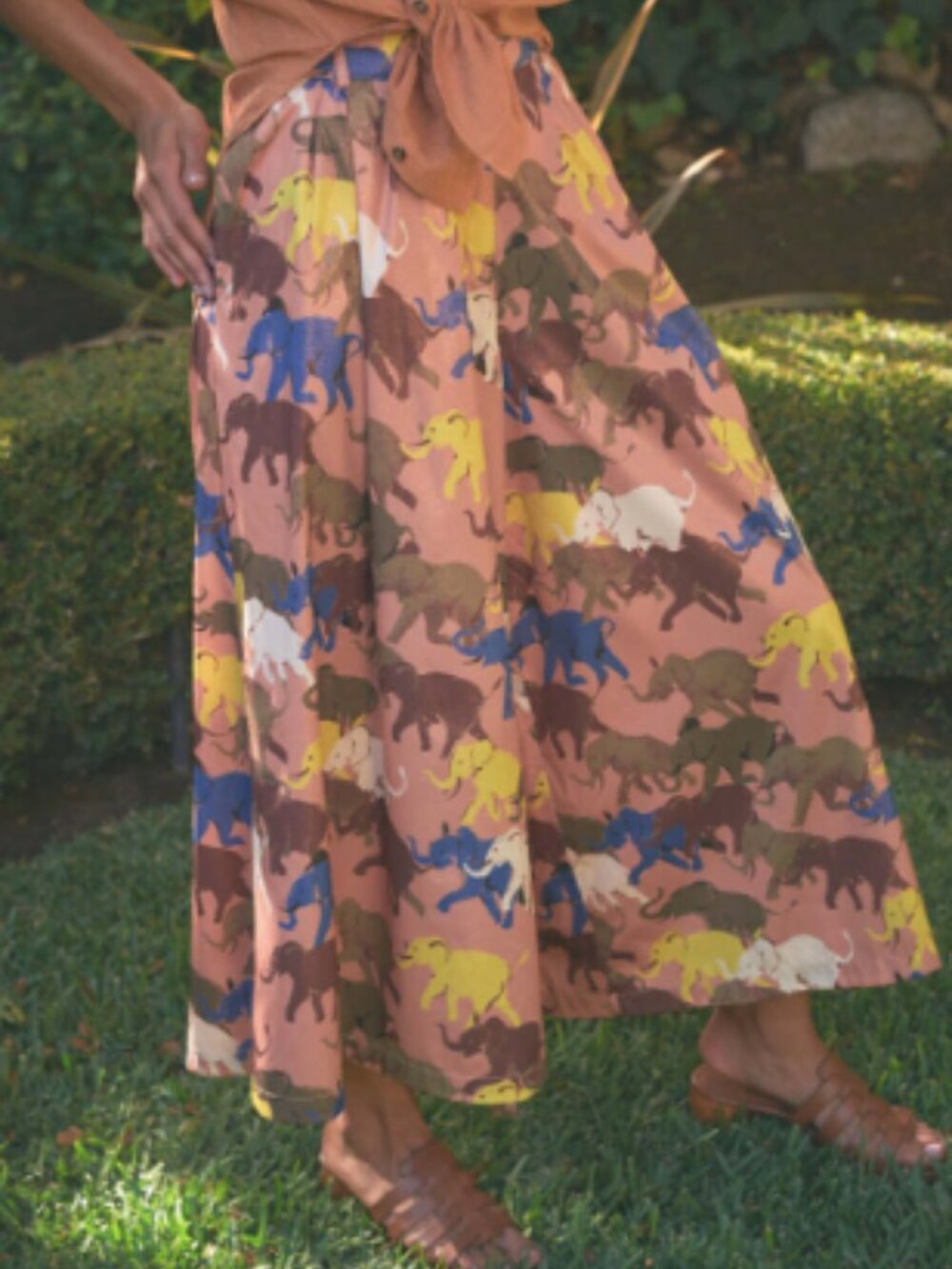 NWOT Rare Anthropologie The Odells Alexis Pant Dune Multi (Medium) - Picture 2 of 9